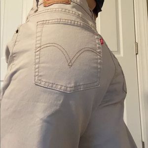 Orange tab 550 boot cut levis